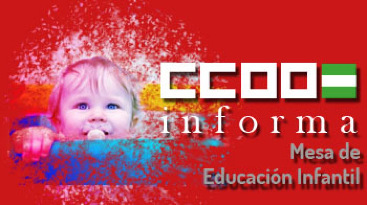 CCOO informa mesa de educacion infantil