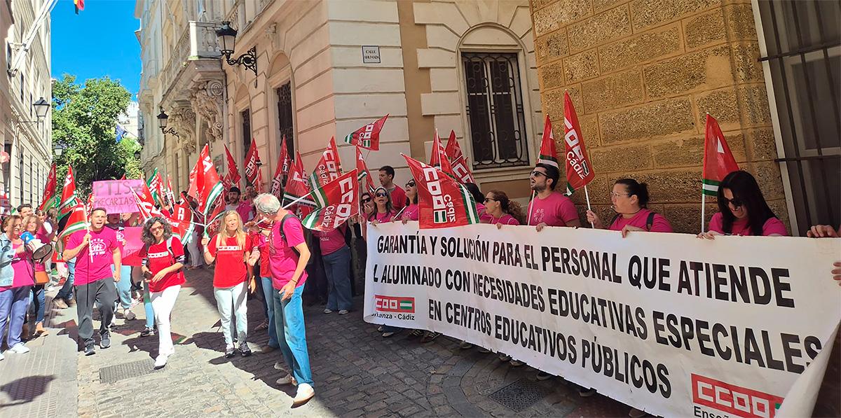 Huelga de PTIS externalizadas. 13-05-2026