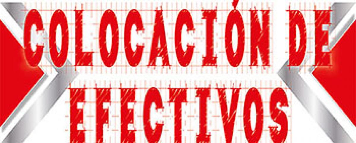 Colocacin de efectivos