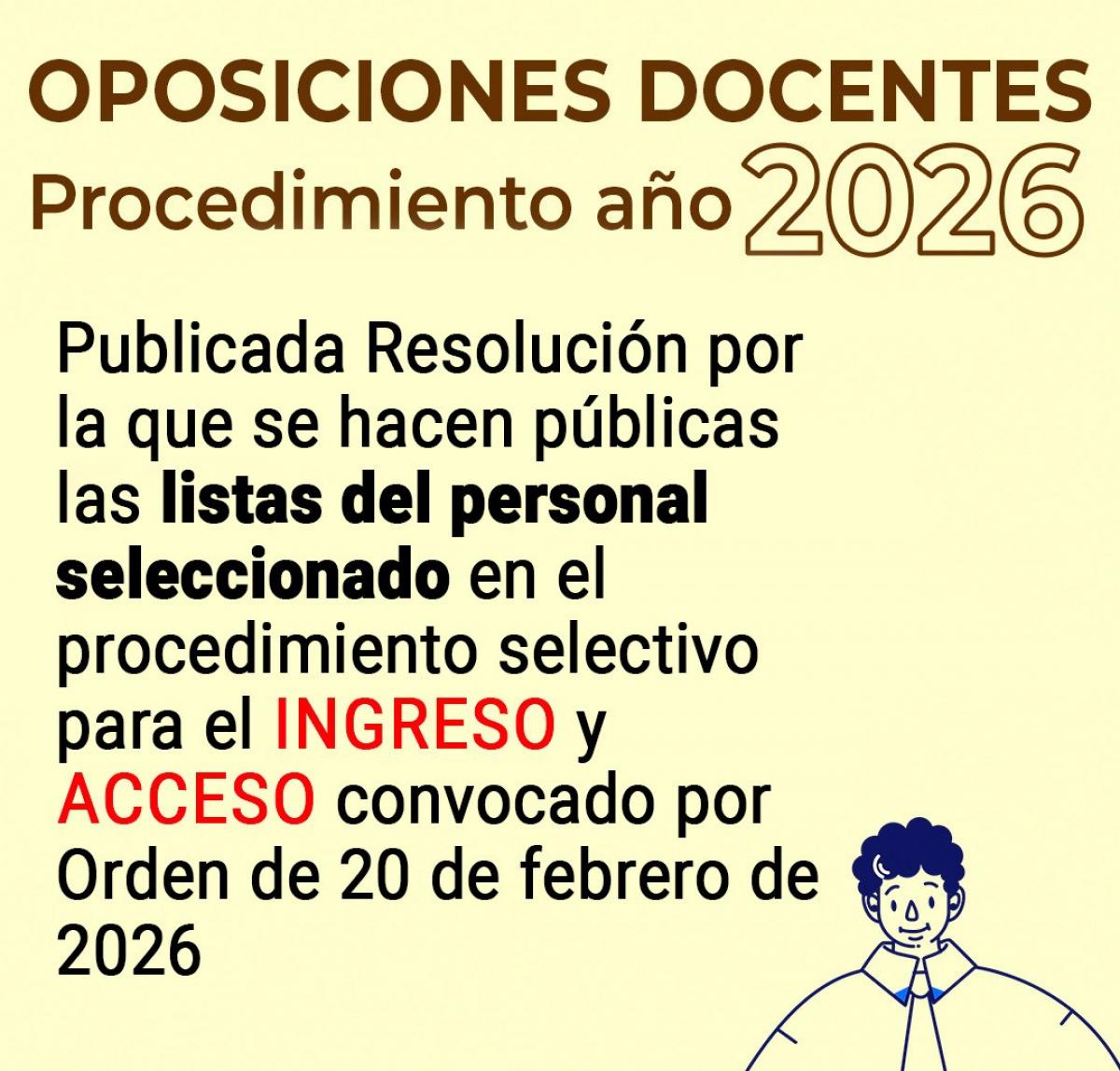 Listado personal seleccionado