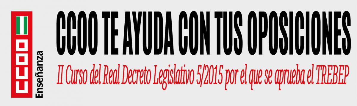 II Curso del Real Decreto Legislativo 5/2015 por el que se aprueba el TREBEP