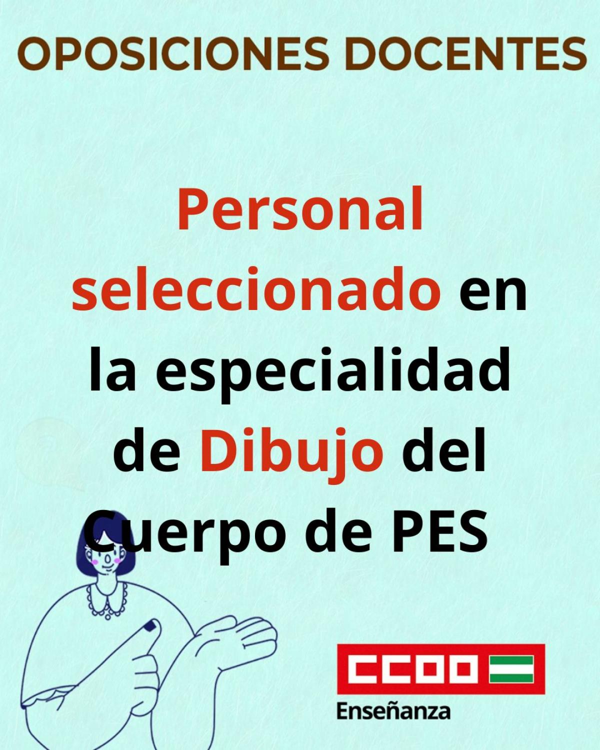 Personal seleccionado Dibujo