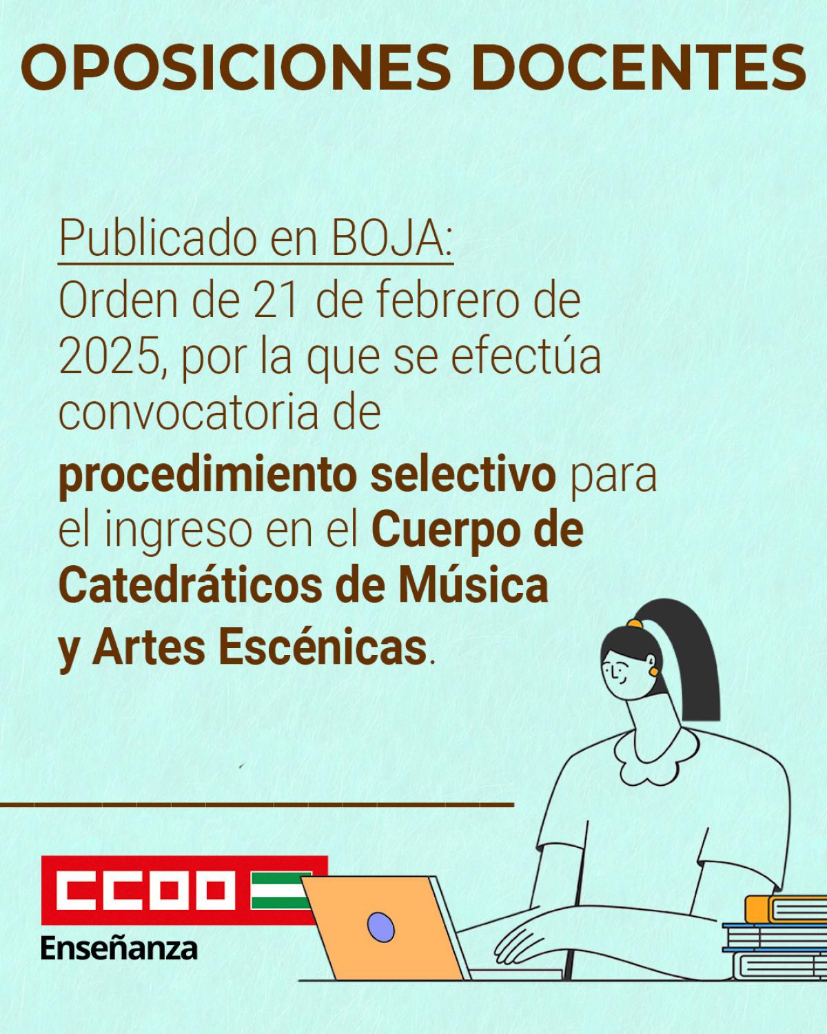 Oposiciones 2025 CMAE