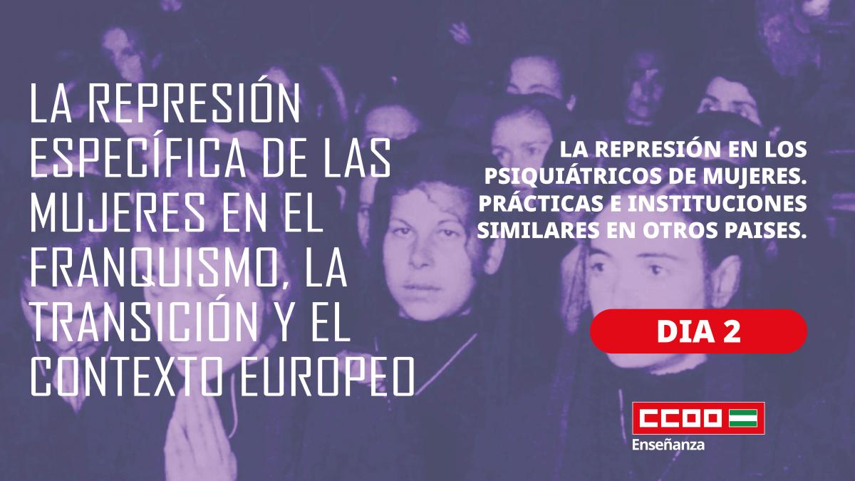 Streaming día 2. Andalucía Jornadas. La represión específica de las mujeres ...
