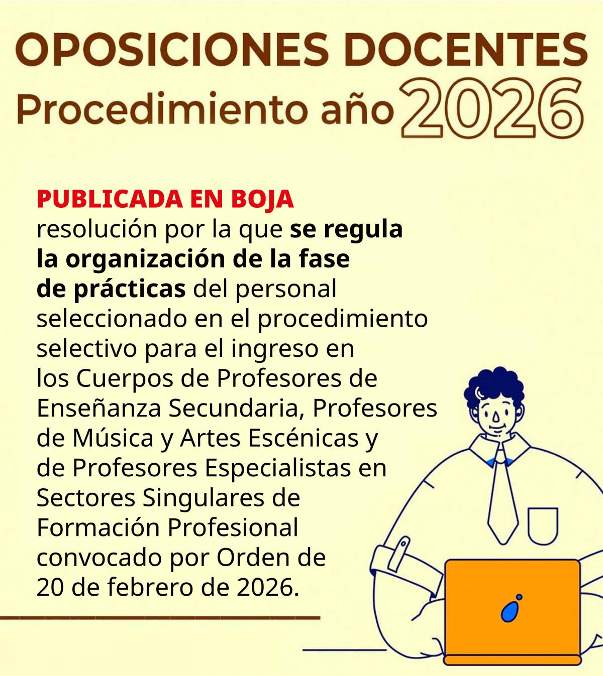Fase de prácticas curso 2026-27