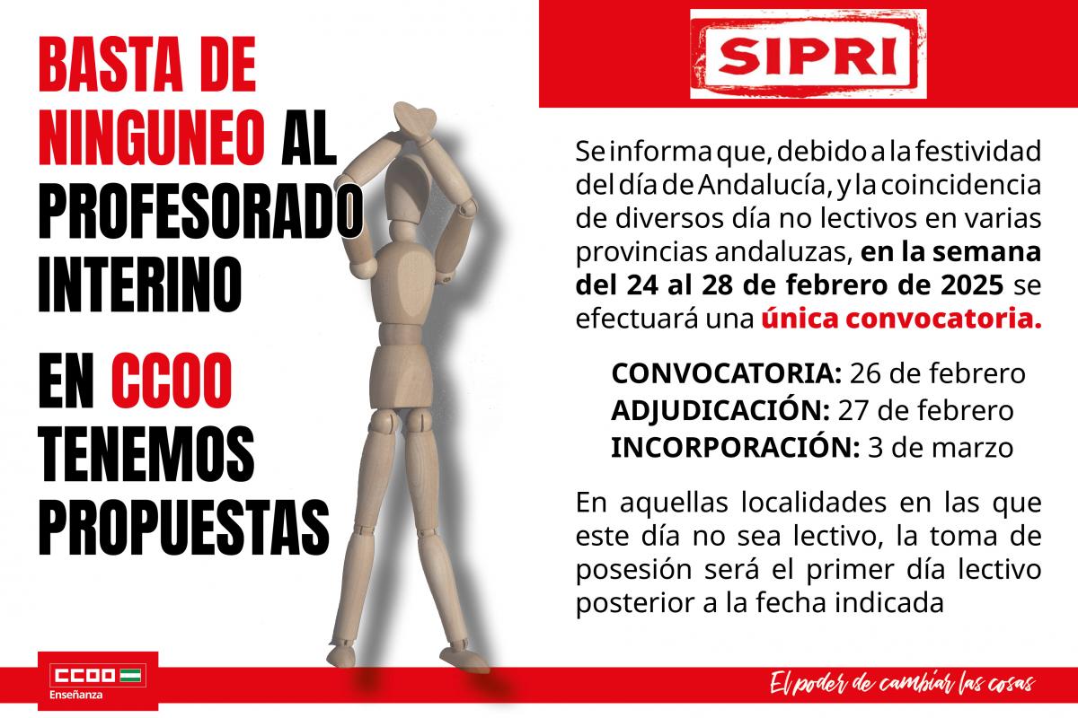 SIPRI semana 24 al 28 de febrero