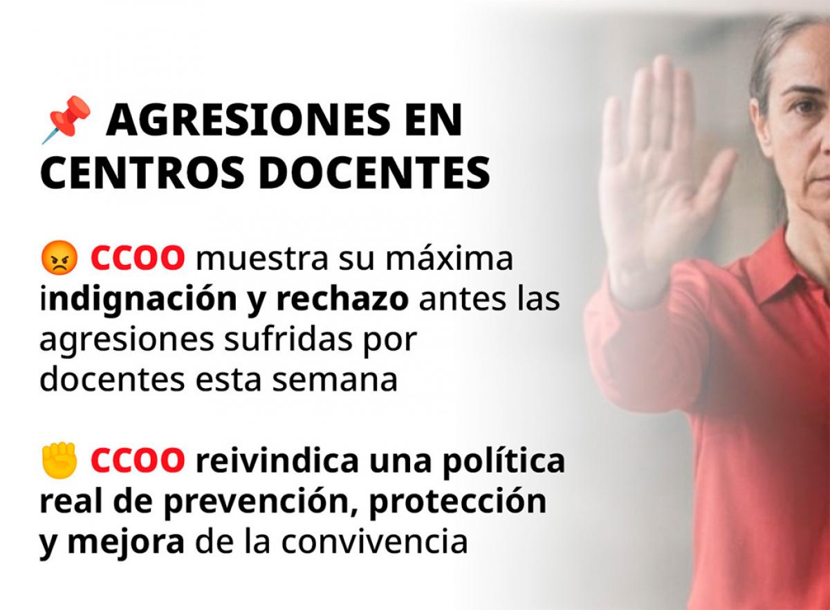 Agresiones en centros docentes