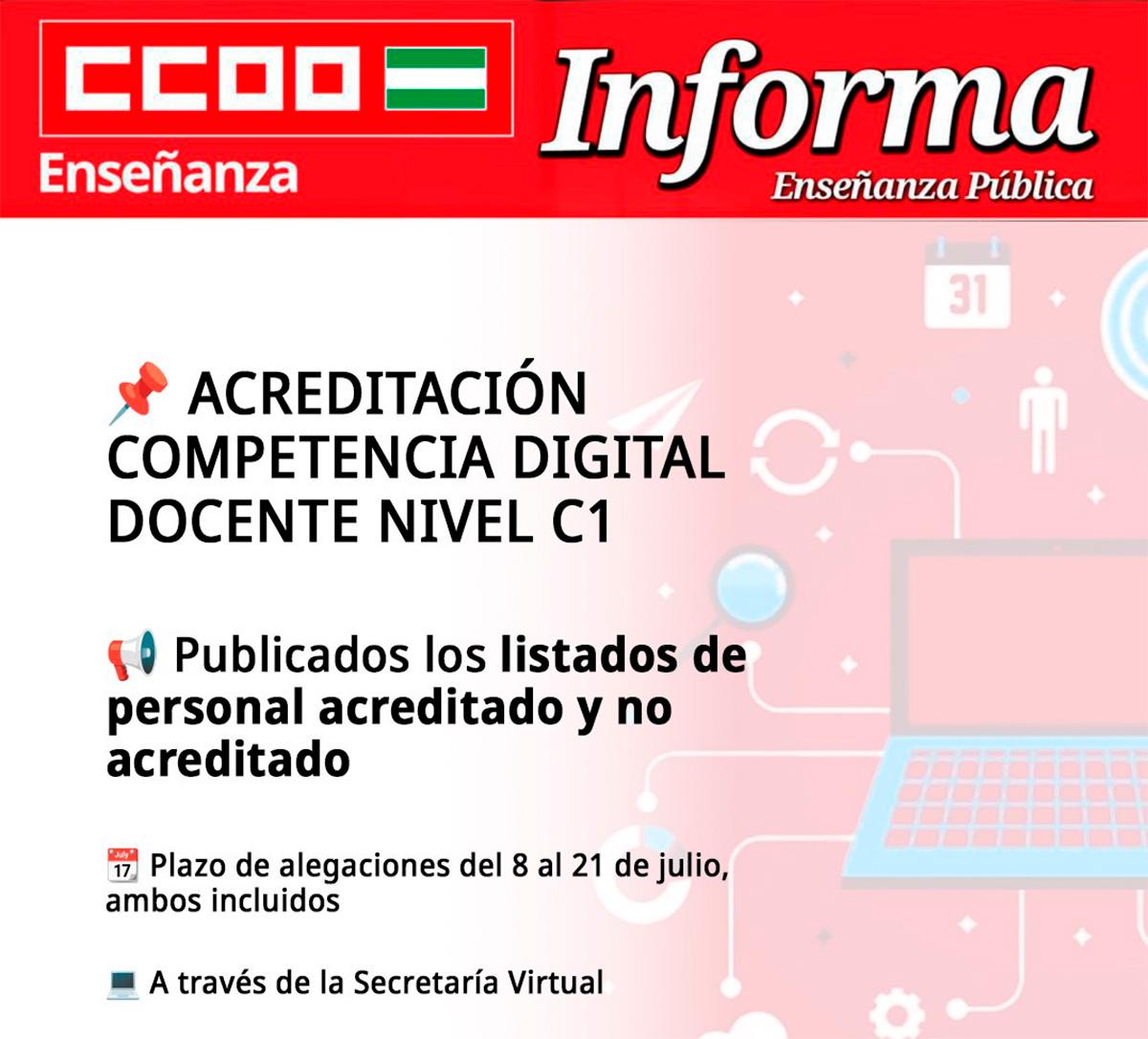Acreditación competencia digital nivel C1