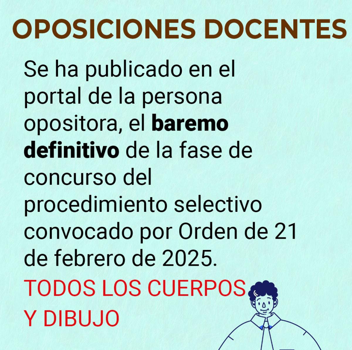 Baremo definitivo