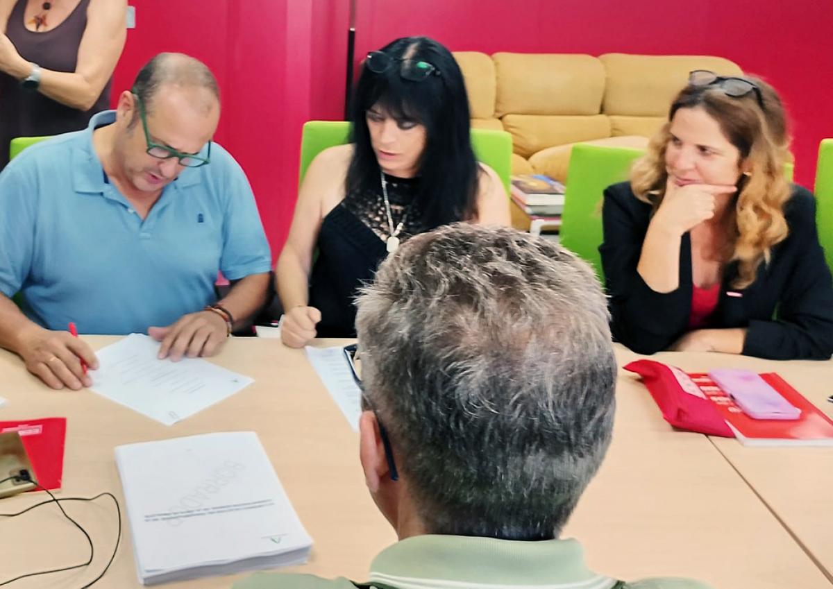 Firma preacuerdo Convenio Personal Laboral Junta de Andalucía
