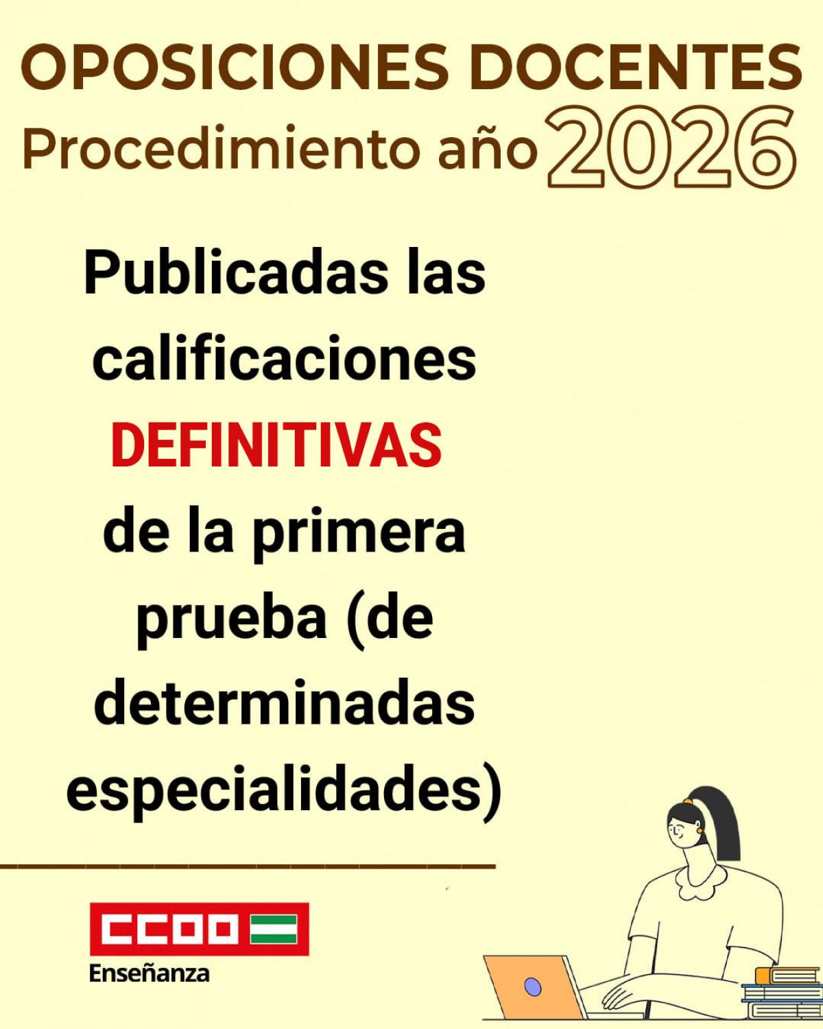 Calificaciones definitivas