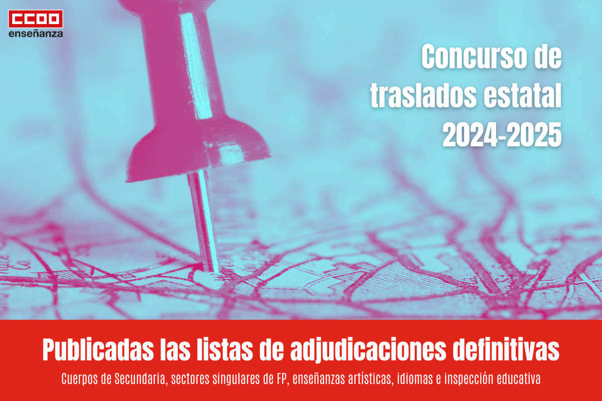 Concurso de traslados estatal 2024-2025
