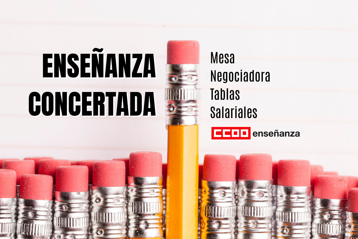 Mesa del VII Convenio de Educación Concertada: continúan las negociaciones sobre la revisión salarial del PAS para 2025