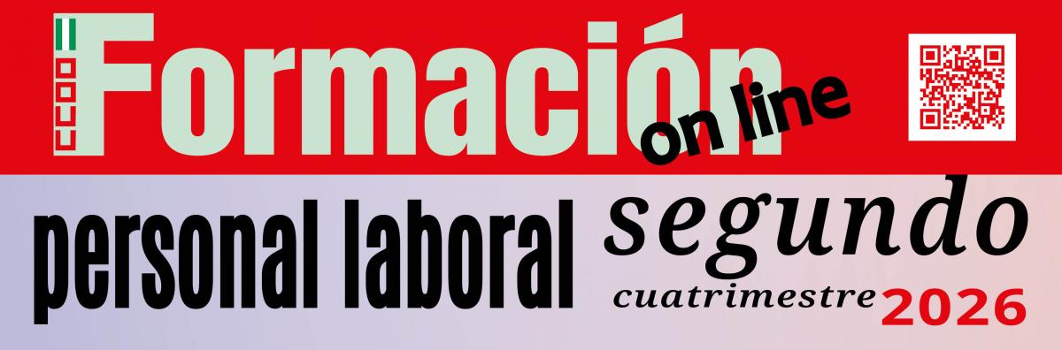 Formación On line personal laboral-2º cuatrimestre 2026
