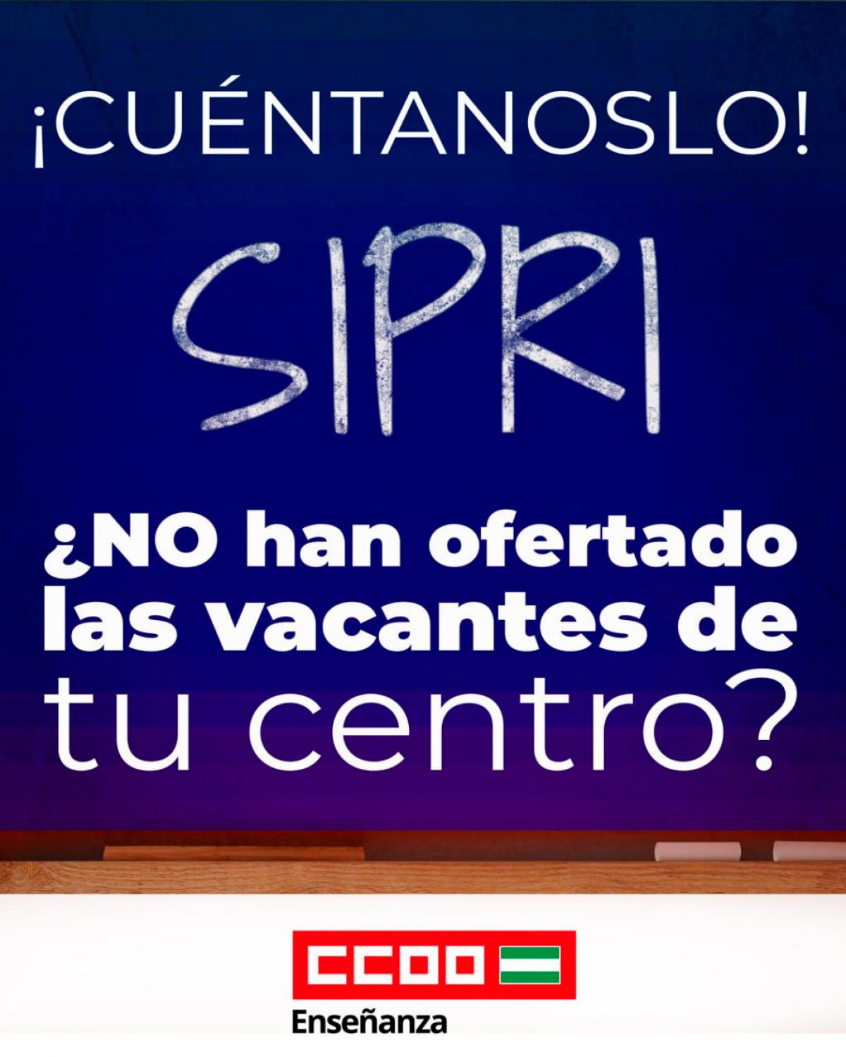 SIPRI. Cuéntanos