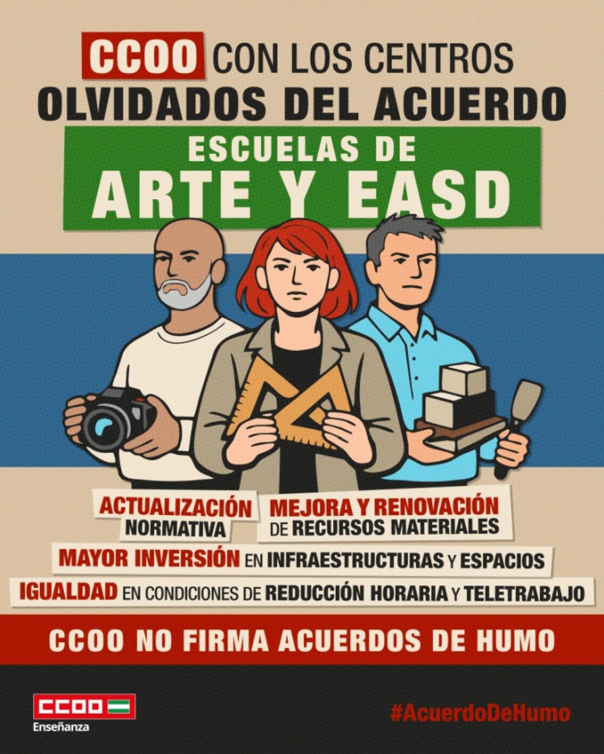 Los centros olvidados del Acuerdo: las Escuelas de Arte y las Escuelas de Arte Superiores de Diseño