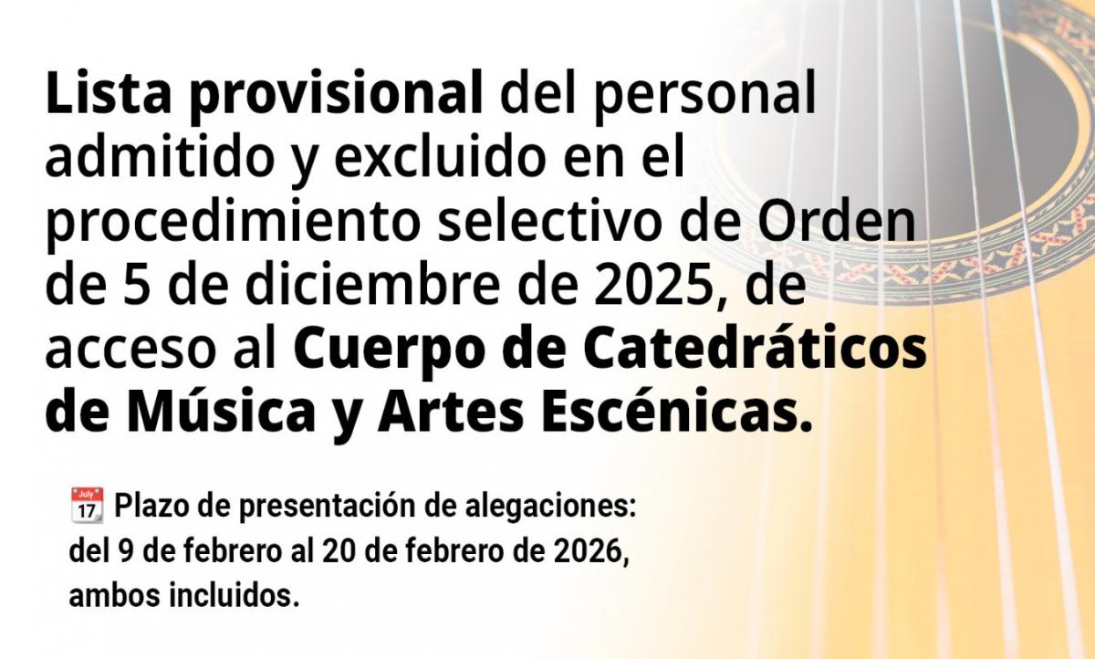 Oposiciones CMAE 2026