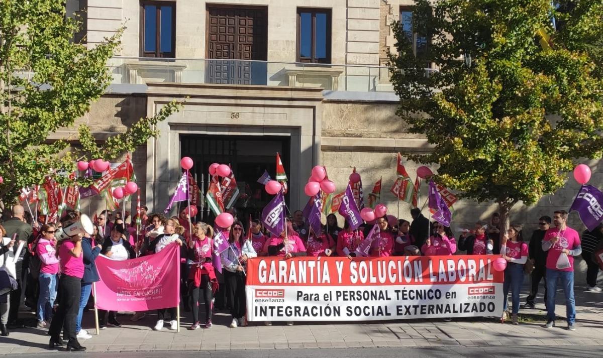 Movilización en defensa del Personal de Integración