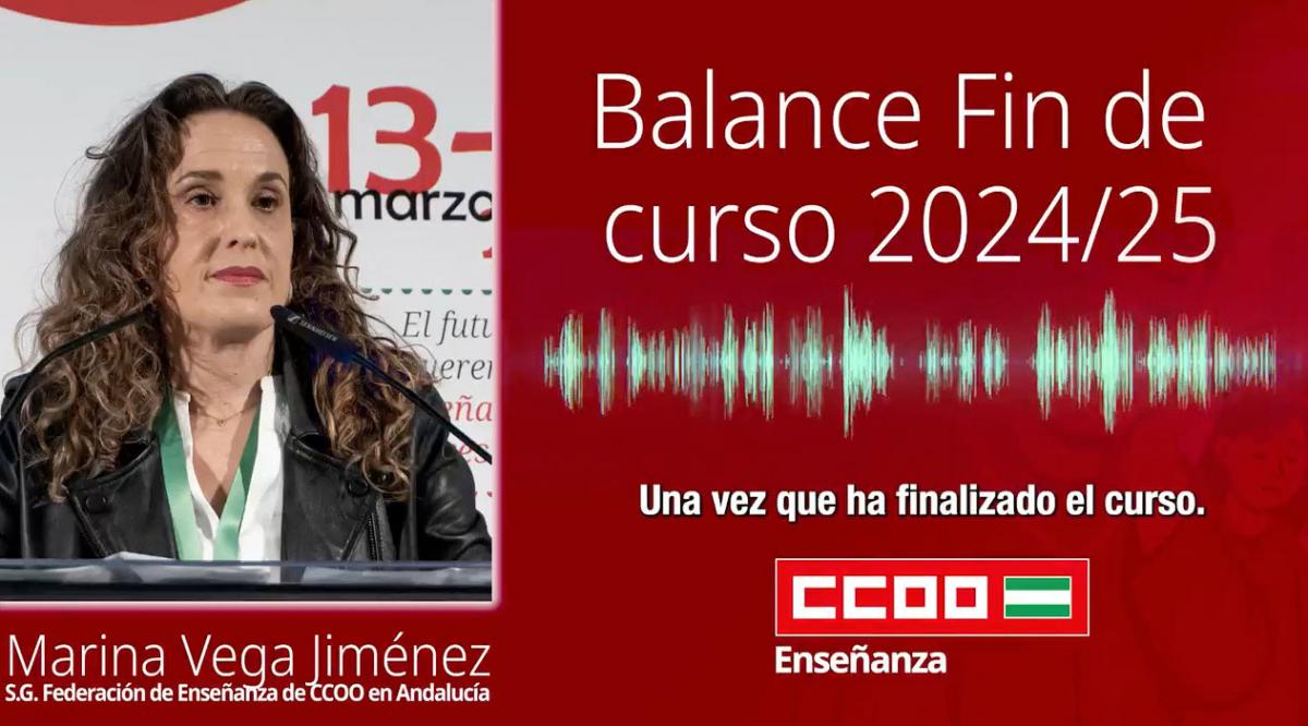 Balance fin de curso 2024-25