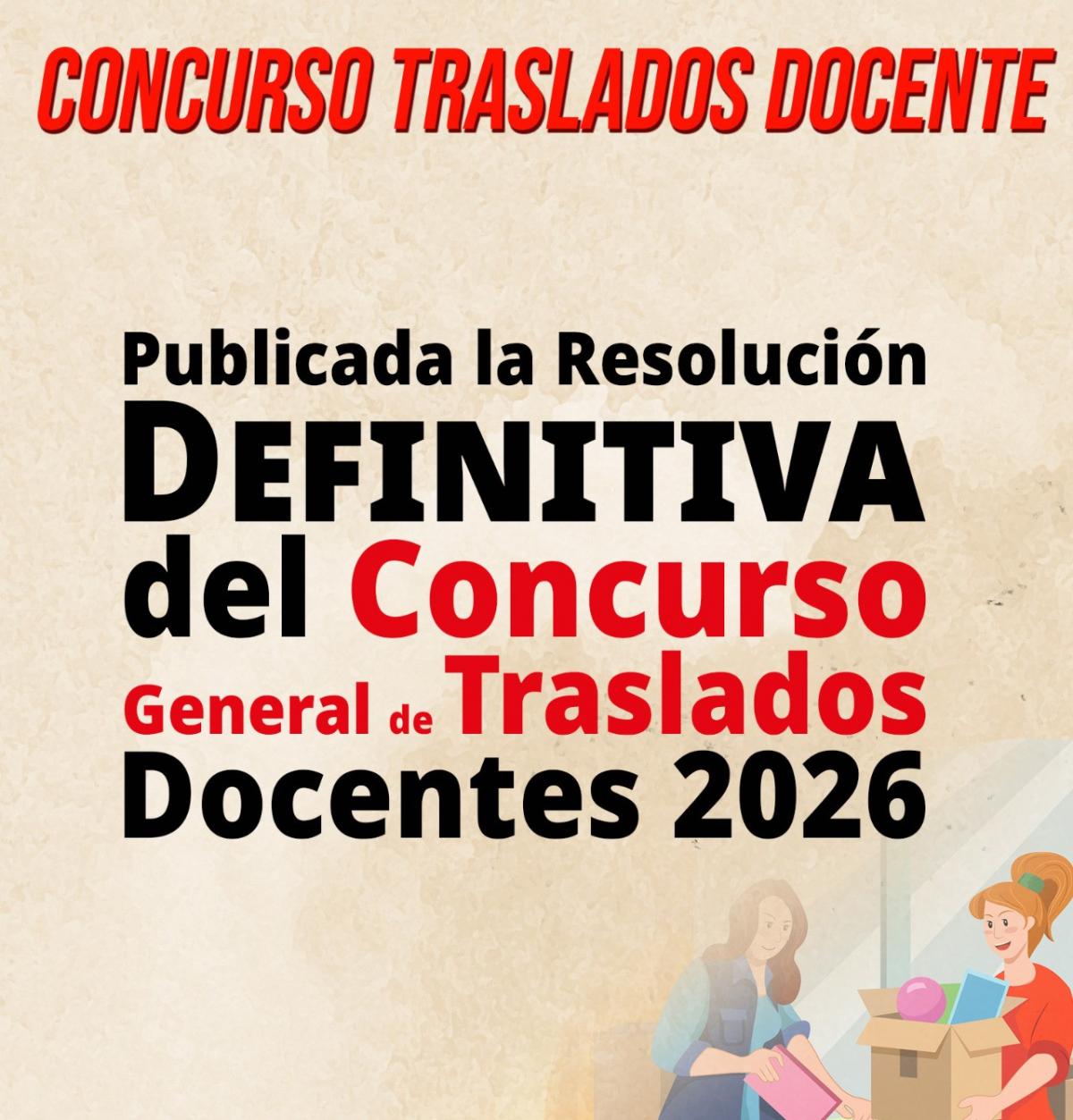 Traslados 2026 definitiva